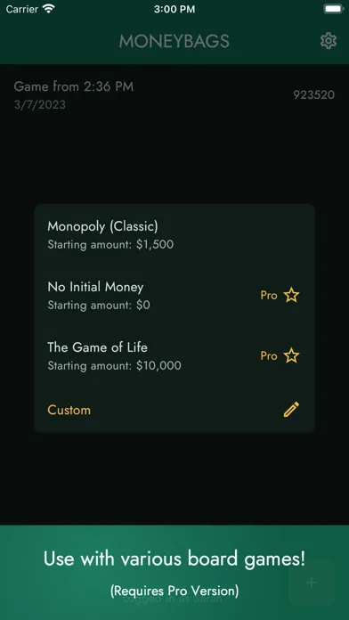 Moneybags (Board Game Money) Screenshots
