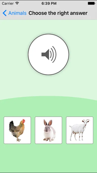 Скриншоты Animals Learning Cards