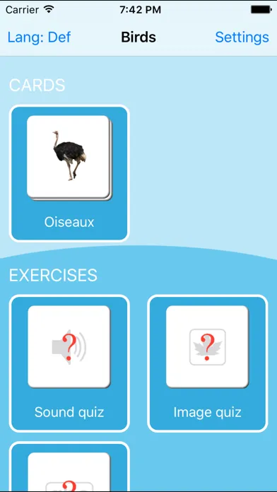 تصاویر Birds Learning Cards