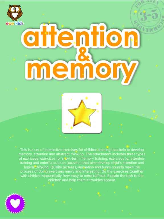 Tangkapan skrin Attention And Memo Pro iPad 