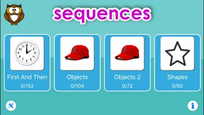 Sequences Pro - Preschool Exercices Screenshots