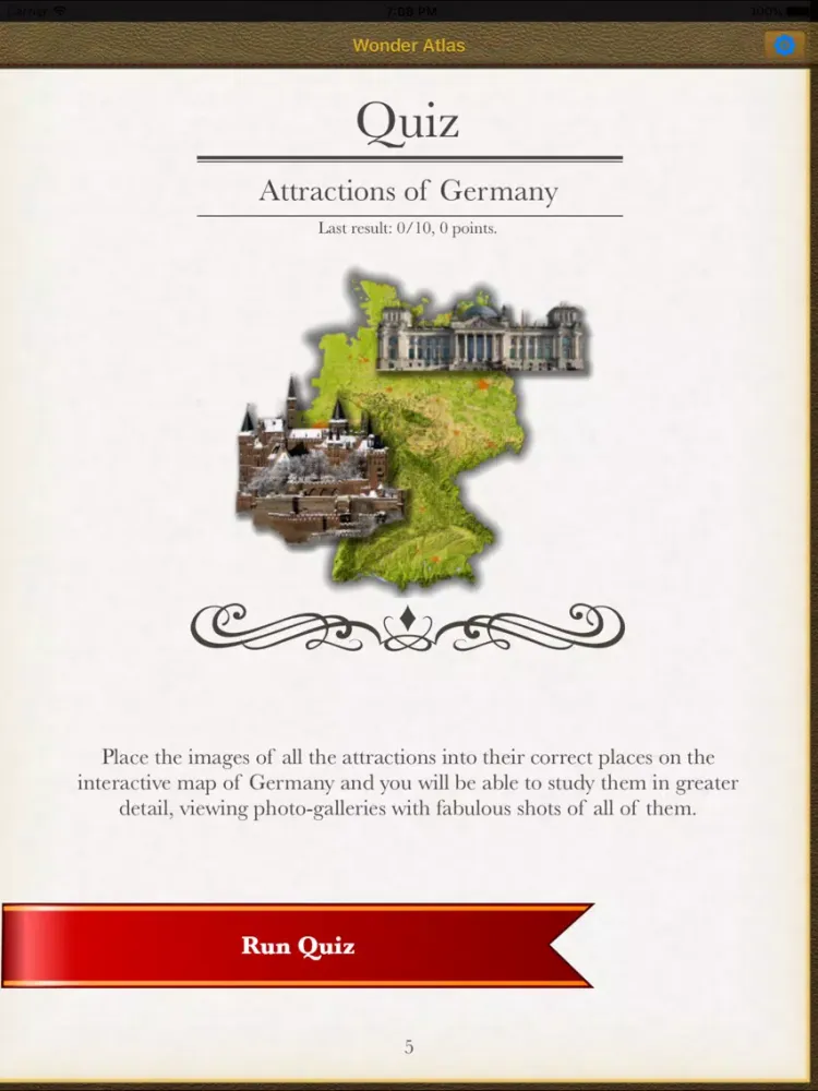 Capturas de tela do Germany. The Wonder Atlas Pro. iPad 