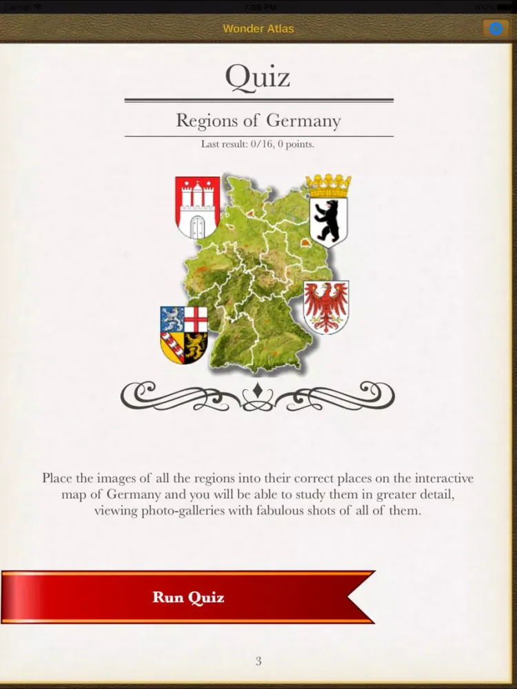 Capturas de tela do Germany. The Wonder Atlas Pro. iPad 