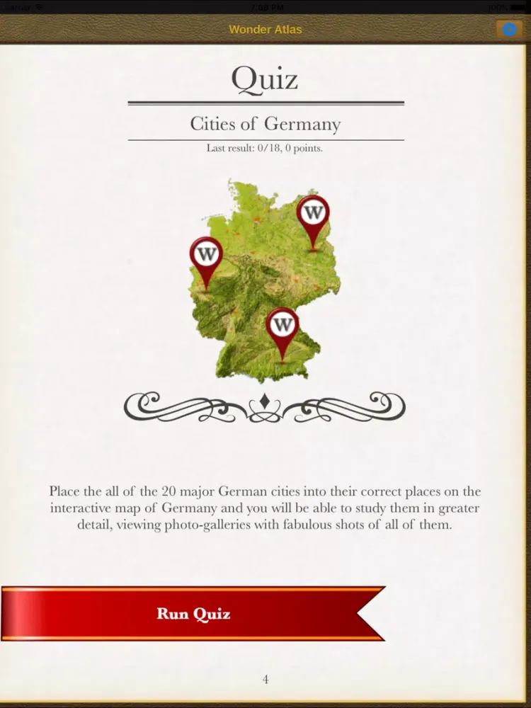 Capturas de tela do Germany. The Wonder Atlas Pro. iPad 