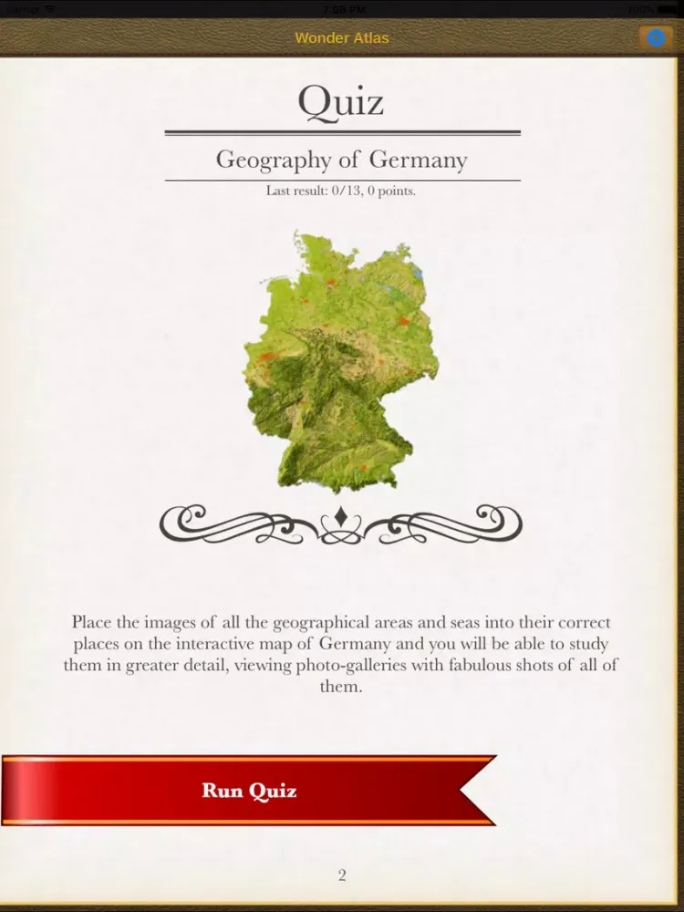 Capturas de tela do Germany. The Wonder Atlas Pro. iPad 