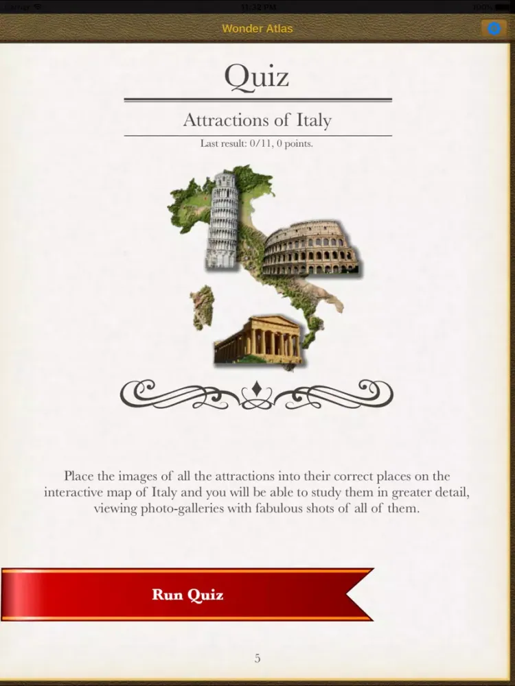 Italy. The Wonder Atlas Pro iPad  Ekran Görüntüleri