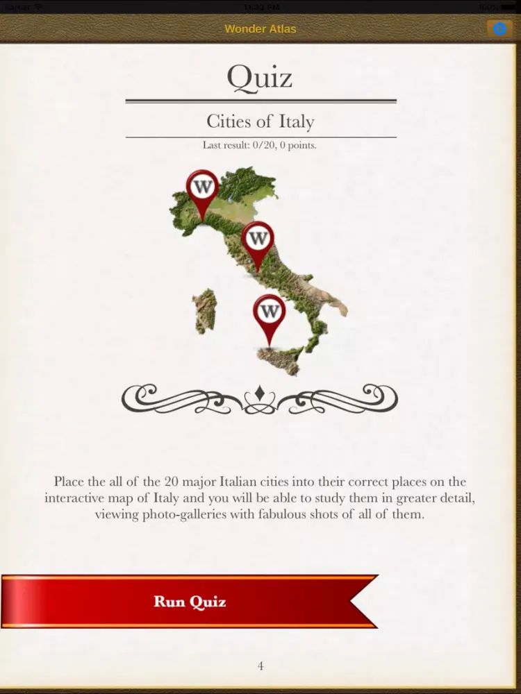 Italy. The Wonder Atlas Pro iPad  Ekran Görüntüleri