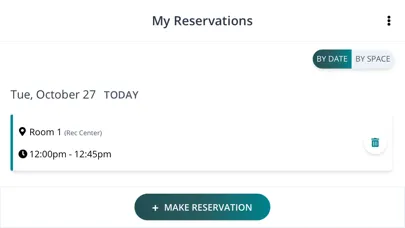 DSE Reservations Screenshots