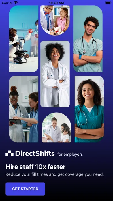 Captures d'écran de DS Employer