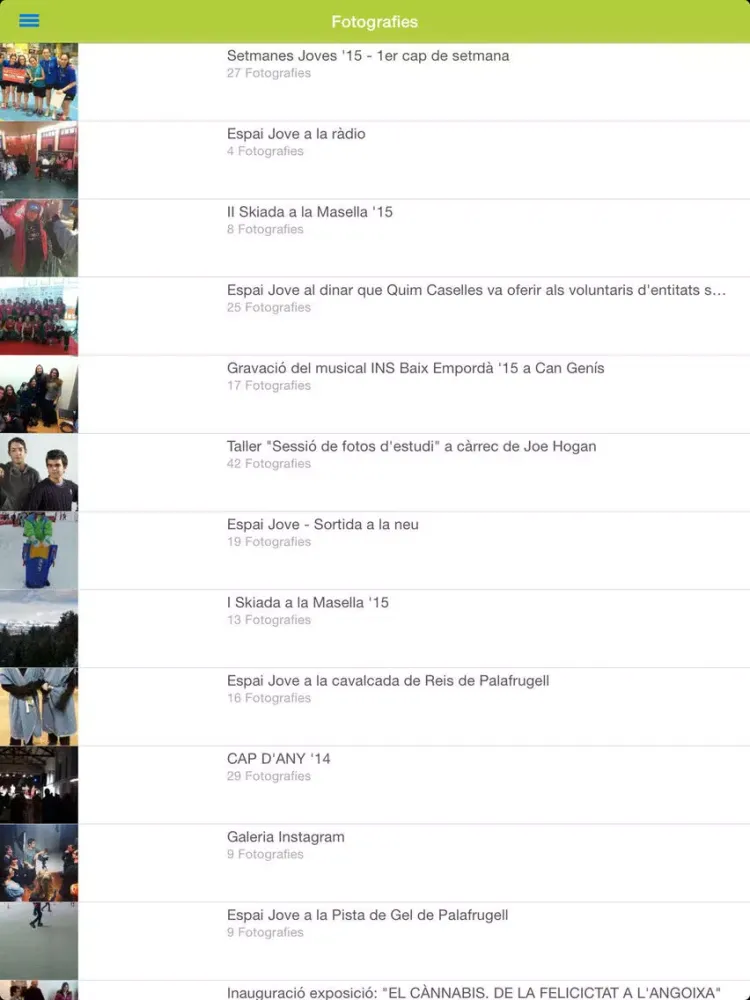 Can Genís, l'espai dels joves iPad  Screenshots