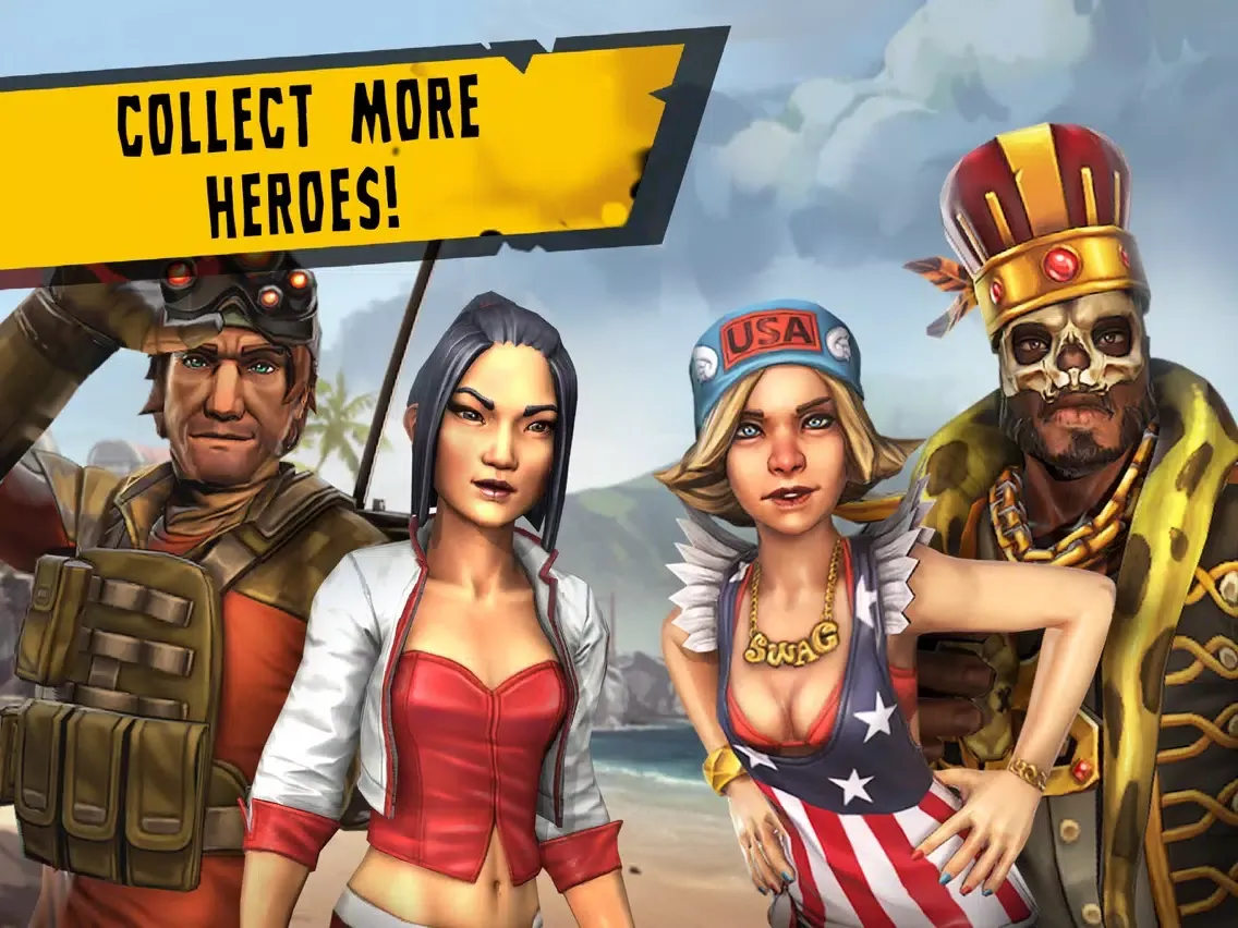 Dead Island: Survivors iPad  سکرین شاٹس