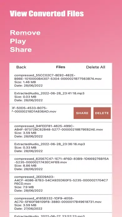 Compress Video Size سکرین شاٹس