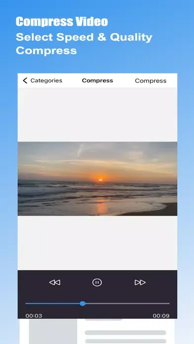 Compress Video Size سکرین شاٹس