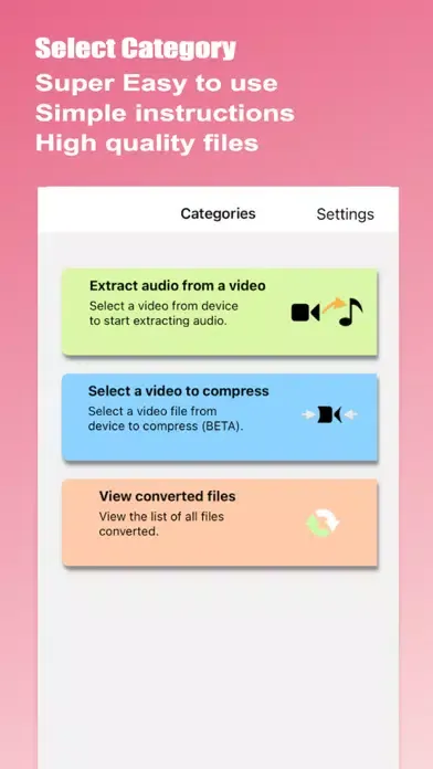 Compress Video Size سکرین شاٹس