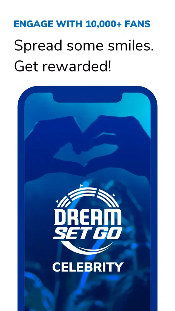 DreamSetGo - Celebrity App 스크린샷