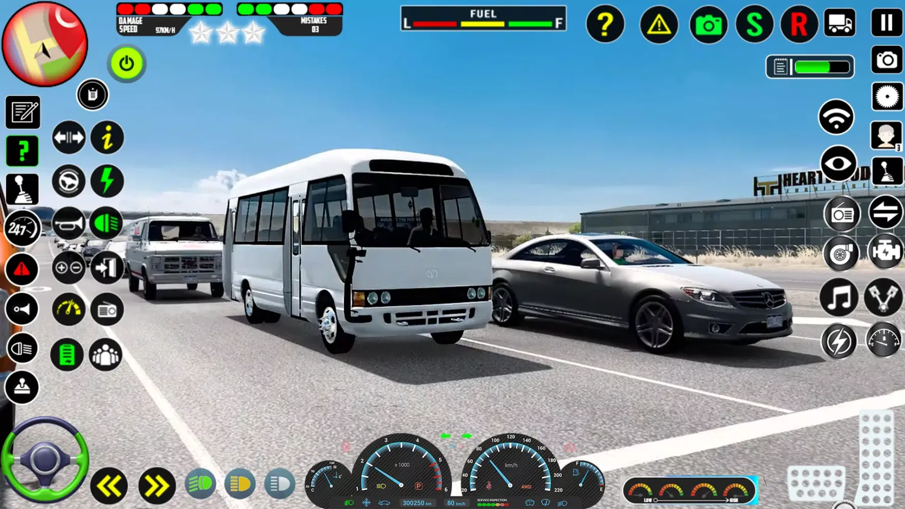 US Bus driving bus Driver 3D Screenshots