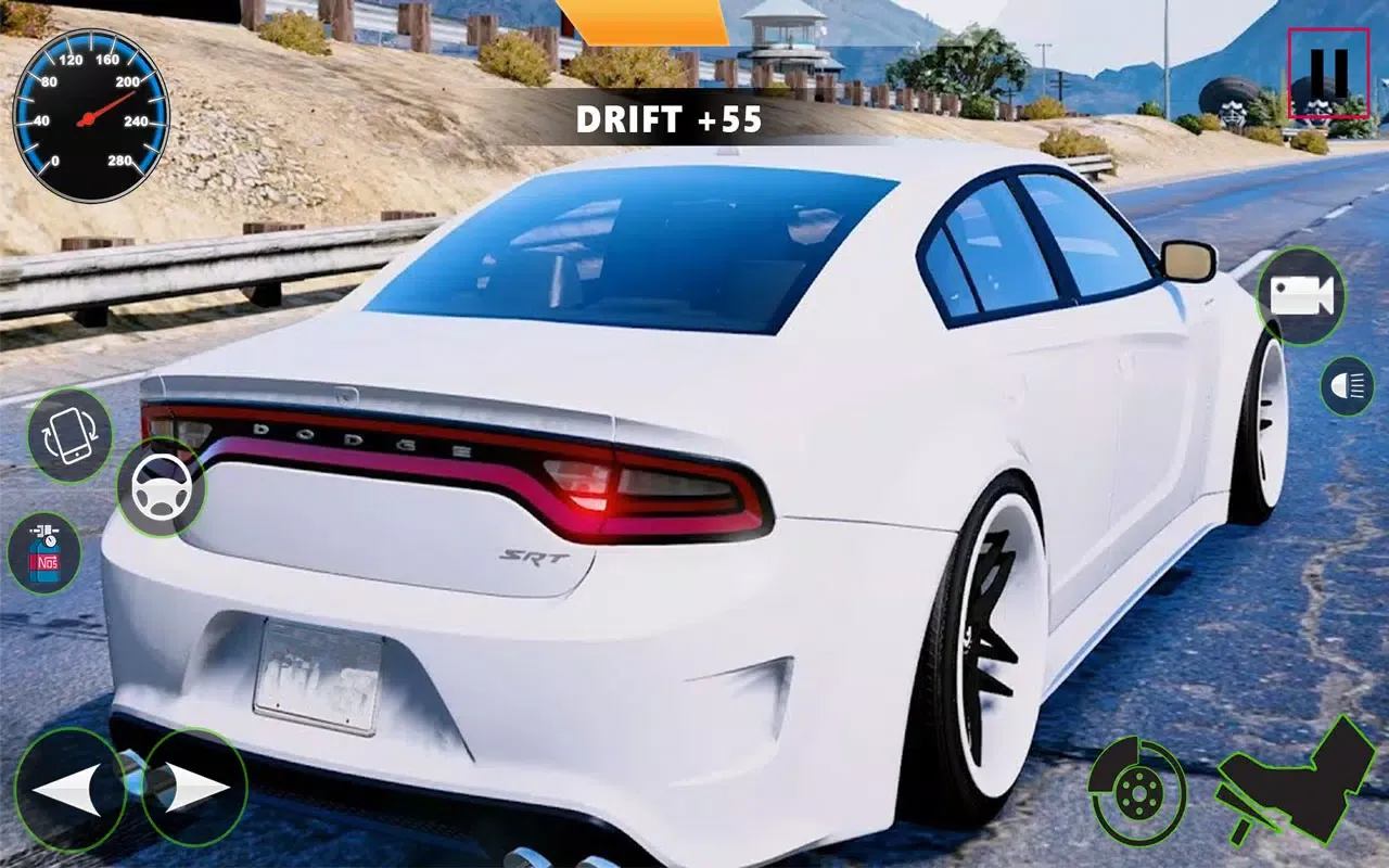 Dodge Charger Hellcat Games سکرین شاٹس