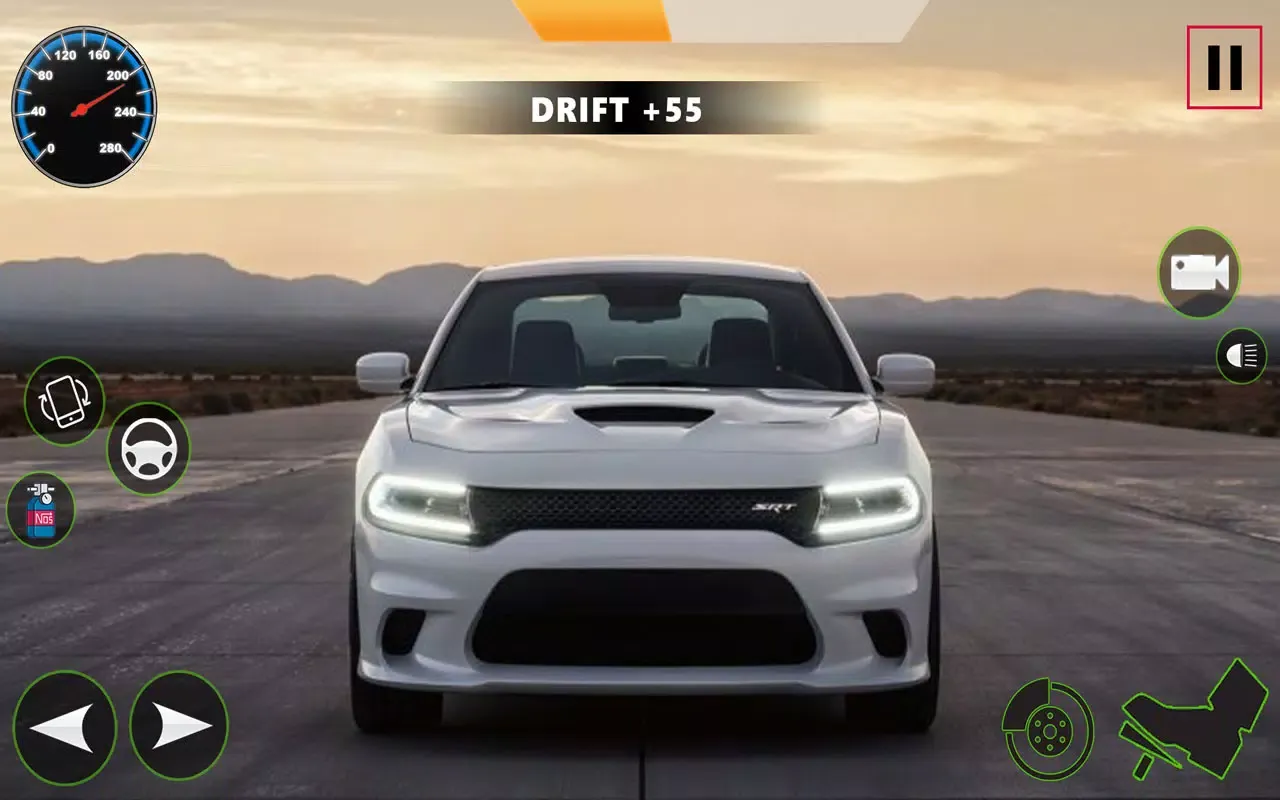 Dodge Charger Hellcat Games سکرین شاٹس