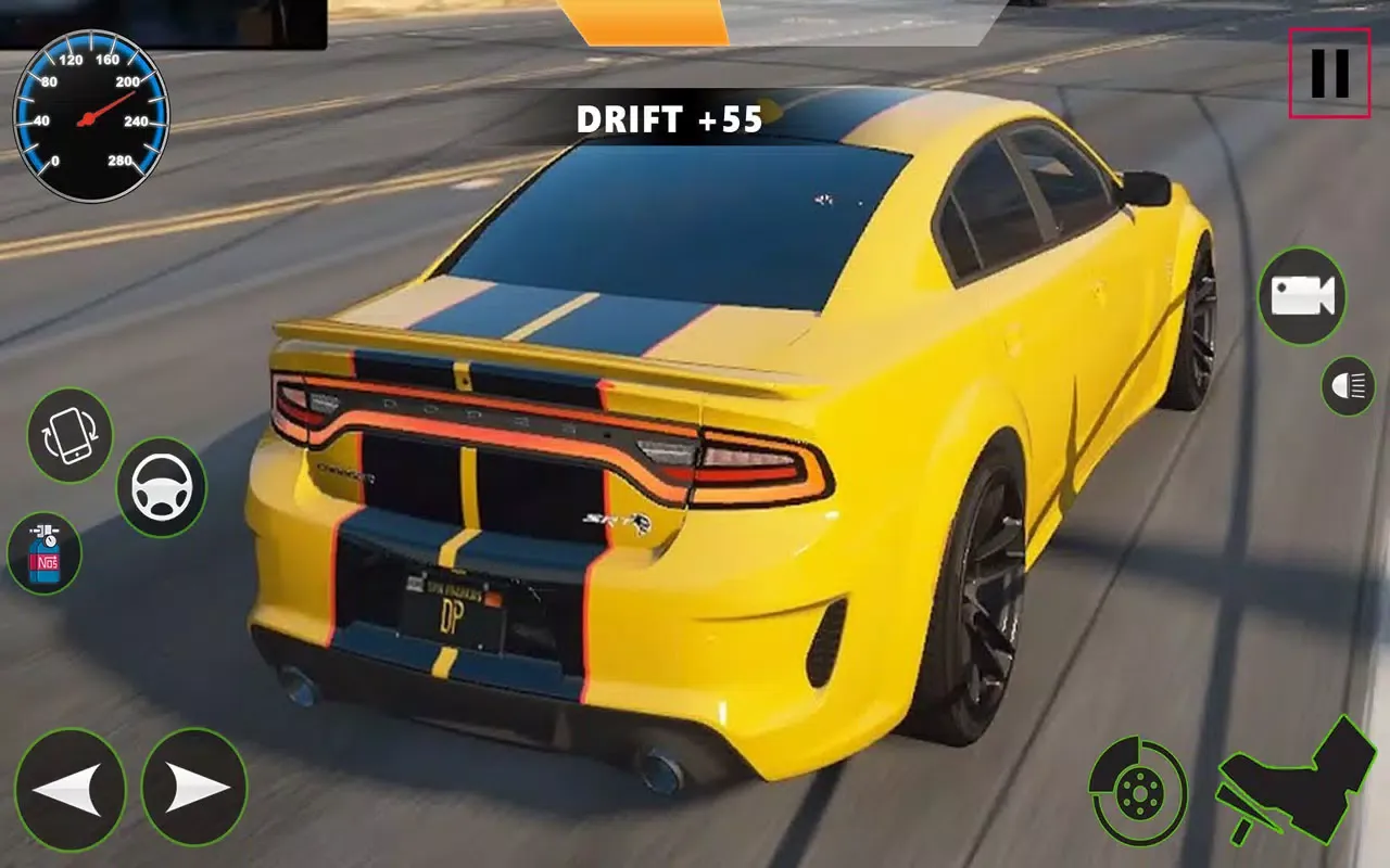 Dodge Charger Hellcat Games سکرین شاٹس