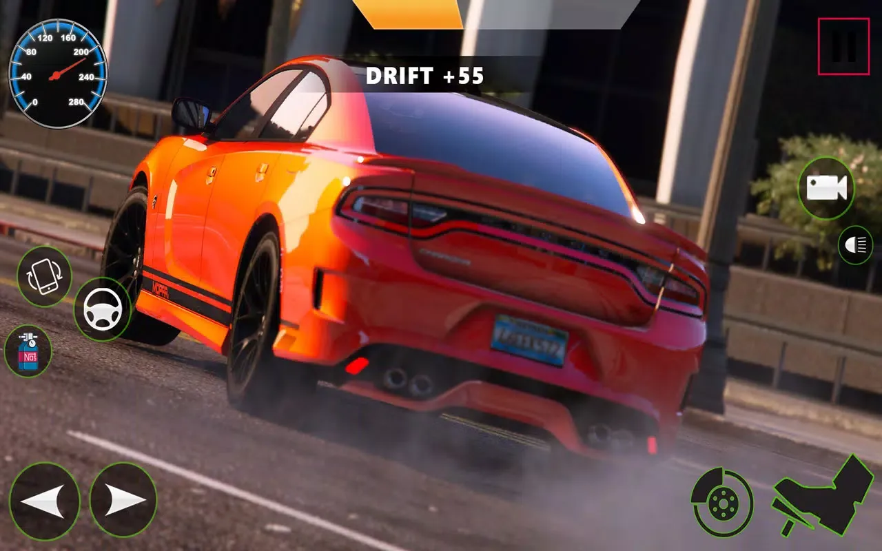 Dodge Charger Hellcat Games سکرین شاٹس