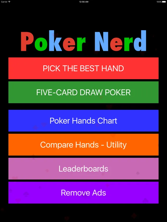 تصاویر Poker Nerd iPad 