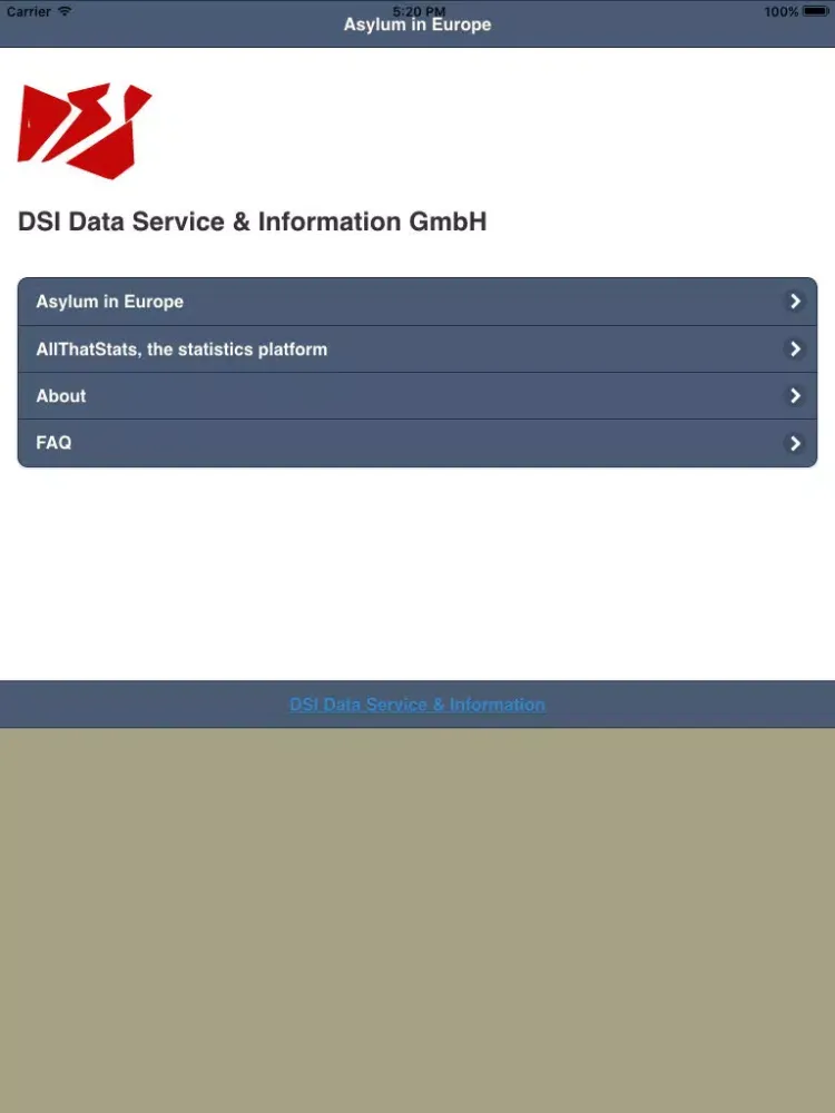 Asylum in Europe iPad 应用截图