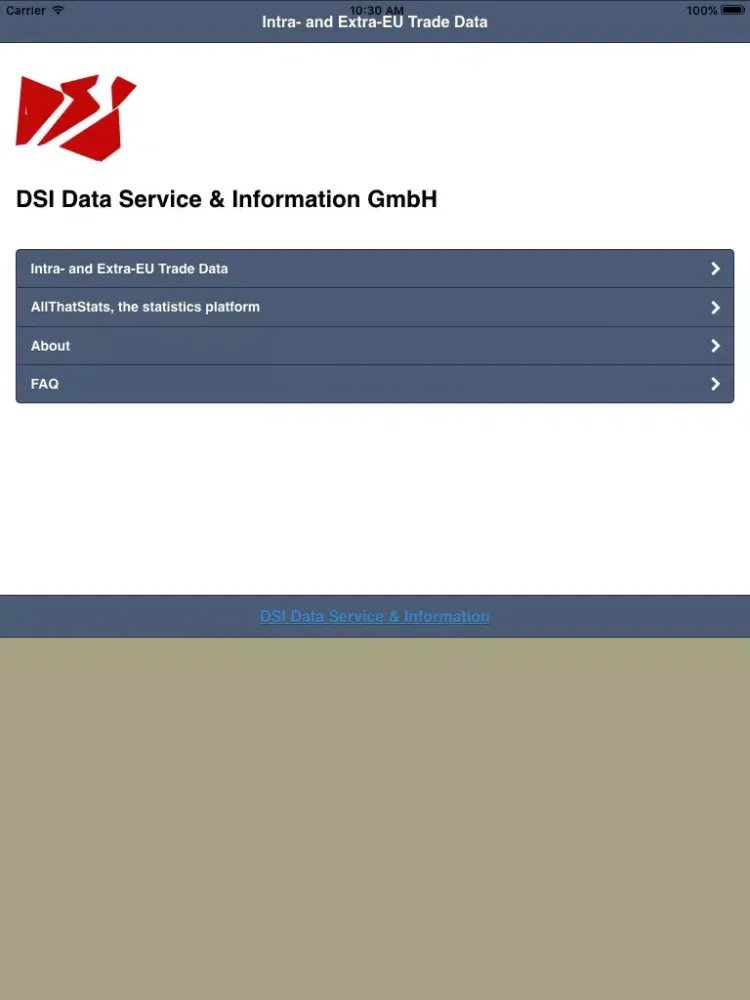Intra-Extra-EU Trade iPad  স্ক্রিনশট