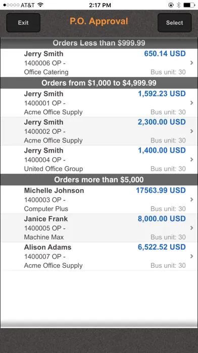 Screenshot di Cloud Inventory
