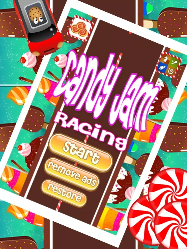 Candy Jam Racing - A Sugar Rush Adventure For All Boys And Girls iPad  Screenshots