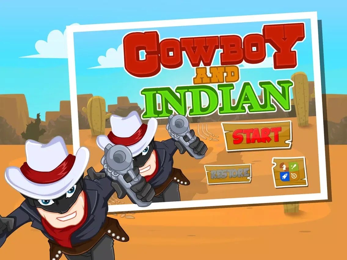 Capturas de tela do Cowboys and Indians FREE - Ranger Danger for all Boys and Girls iPad 