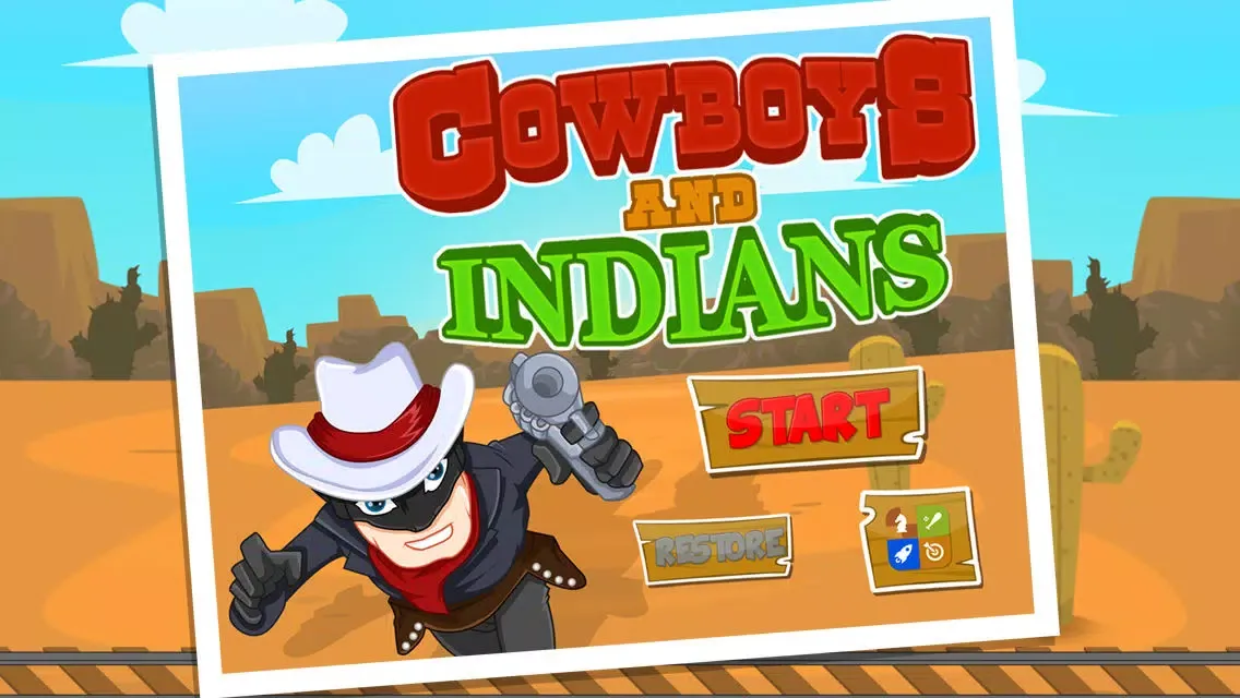 Capturas de tela do Cowboys and Indians FREE - Ranger Danger for all Boys and Girls