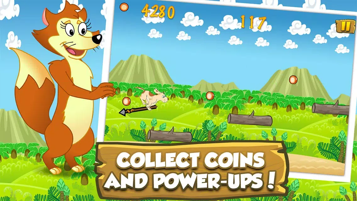 ภาพหน้าจอของ Farm Animal Runners - Lost In The Wilderness Adventure