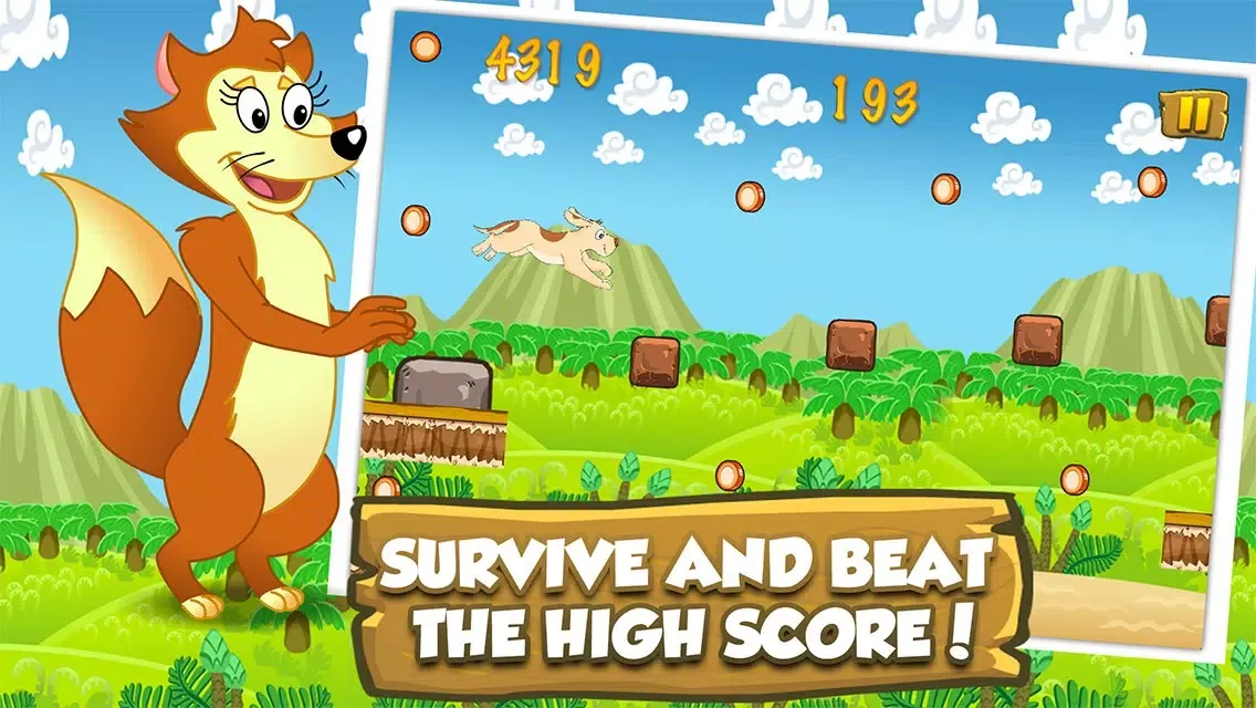 ภาพหน้าจอของ Farm Animal Runners - Lost In The Wilderness Adventure
