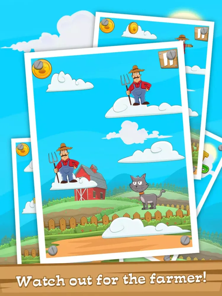 Zrzuty ekranu Farm Day Jump FREE - Featuring Cow, Pig, Chicken and Friends! iPad 
