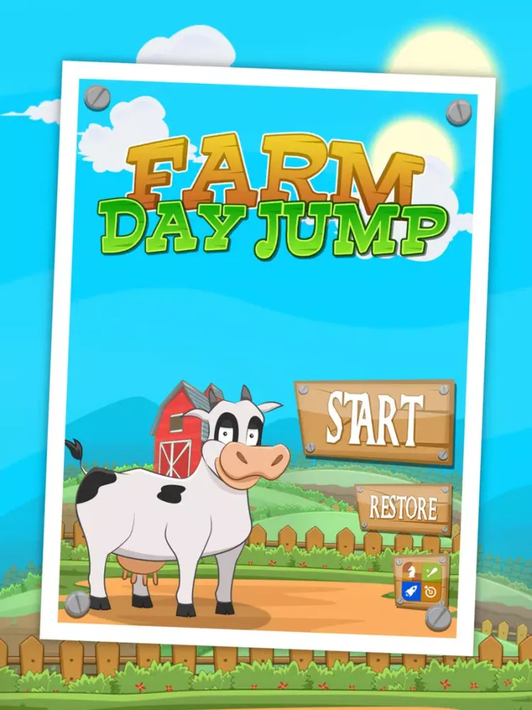 Zrzuty ekranu Farm Day Jump FREE - Featuring Cow, Pig, Chicken and Friends! iPad 