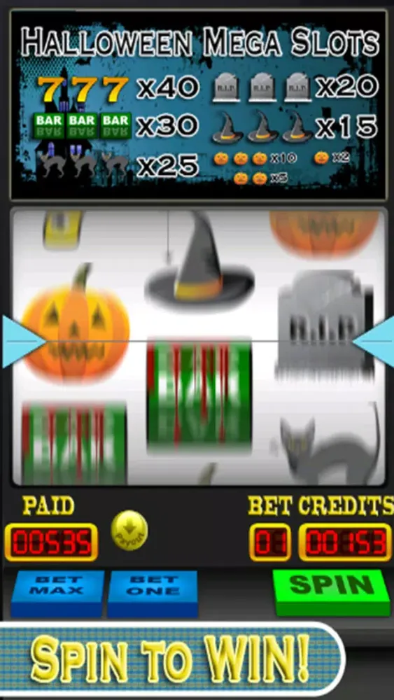 Capturas de pantalla de Halloween Mega Slots- Vegas Casino Lucky Jackpot Blitz