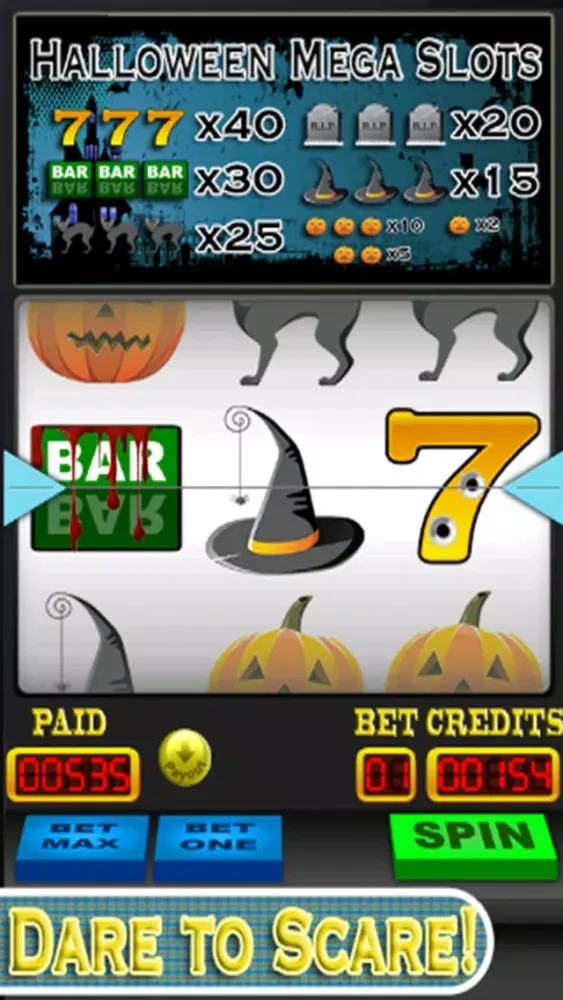 Capturas de pantalla de Halloween Mega Slots- Vegas Casino Lucky Jackpot Blitz