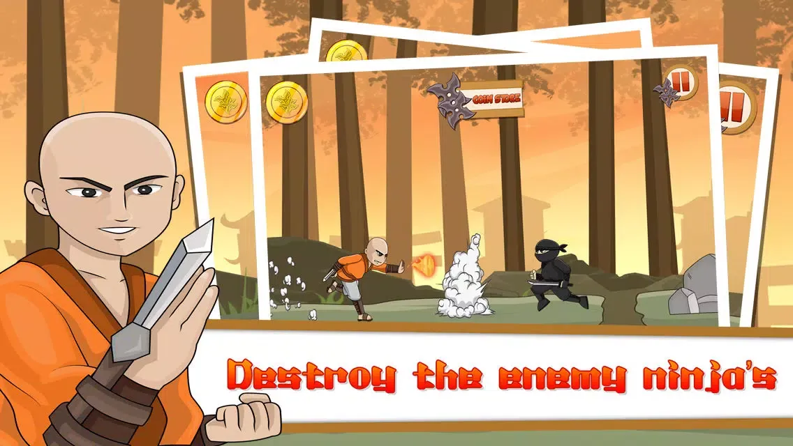 Tangkapan skrin Ninja Warriors FREE - A Martial Arts Temple Story. Fun game for the Boys, Girls and Family.
