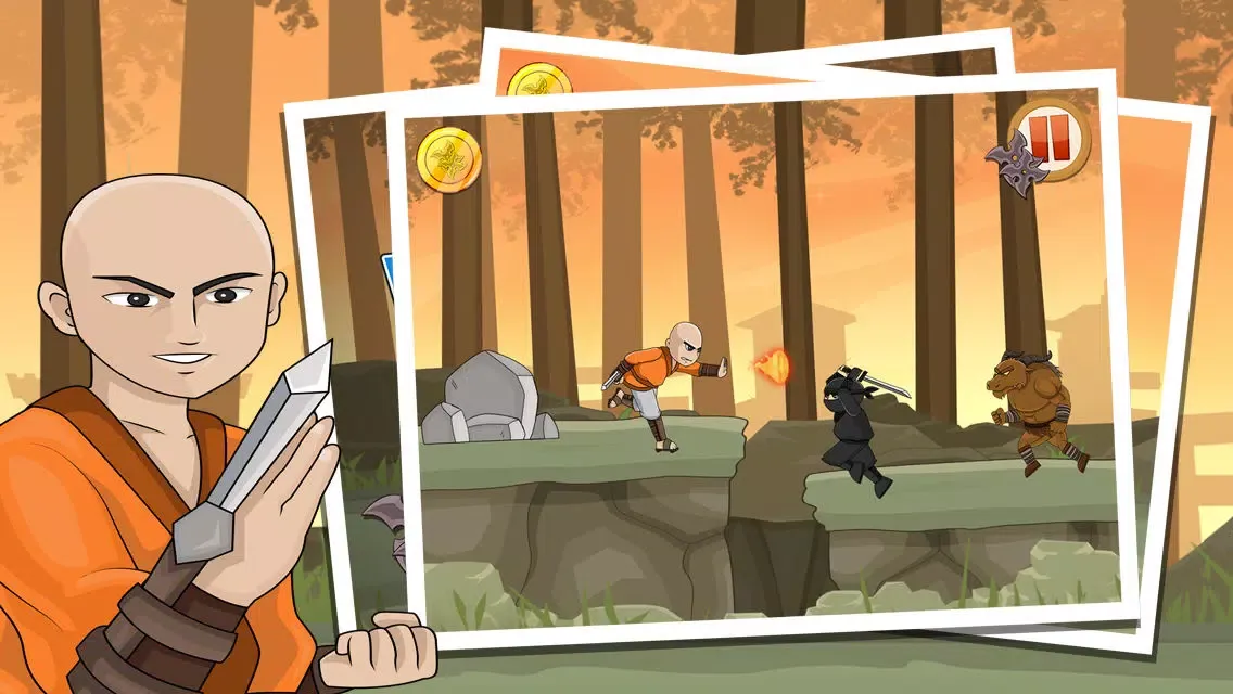 Tangkapan skrin Ninja Warriors FREE - A Martial Arts Temple Story. Fun game for the Boys, Girls and Family.