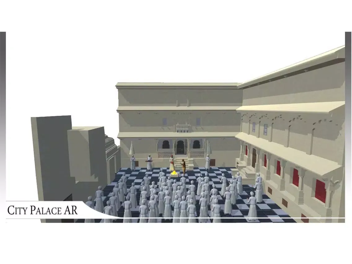 AR The City Palace Udaipur iPad  Screenshots
