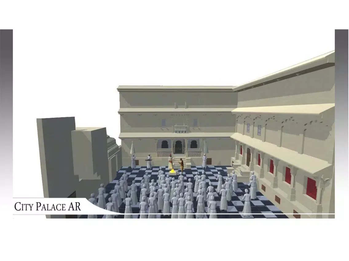 AR The City Palace Udaipur iPad  Screenshots
