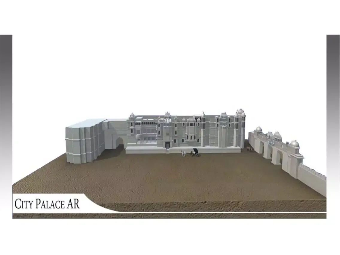 AR The City Palace Udaipur iPad  Screenshots