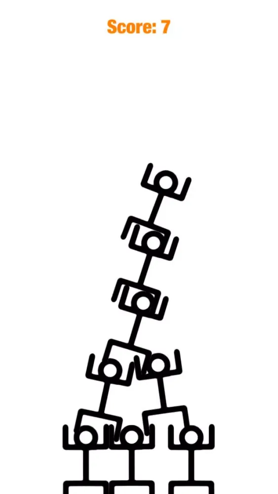 Capturas de tela do Human Ladder