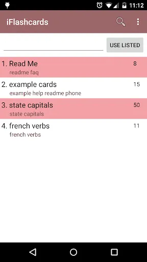 Capturas de pantalla de FreezingBlue Flashcards (Lite)