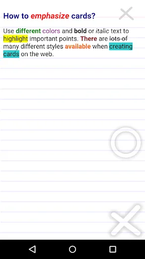 Capturas de pantalla de FreezingBlue Flashcards (Lite)