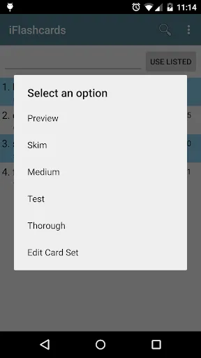 Capturas de pantalla de FreezingBlue Flashcards (Lite)
