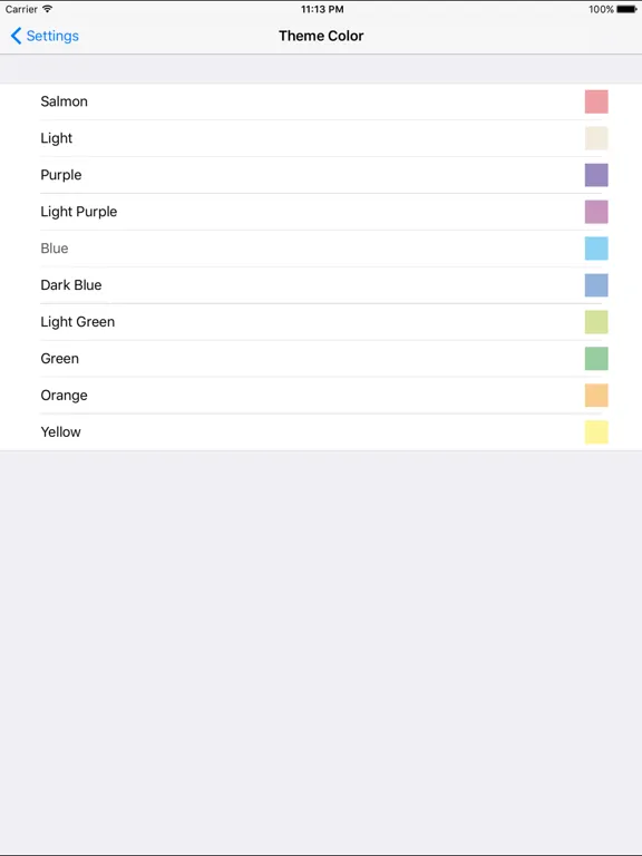 FreezingBlue Flashcards iPad 应用截图