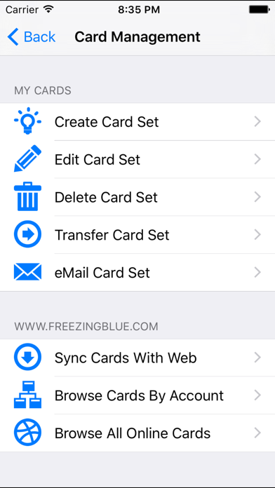 صور FreezingBlue Flashcards!