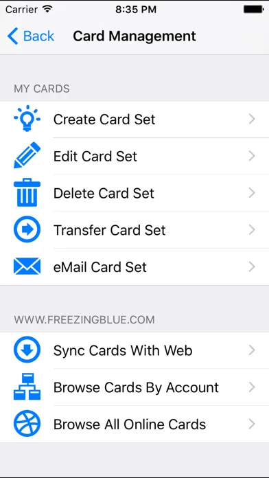 صور FreezingBlue Flashcards!