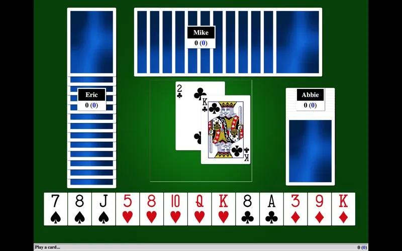 Hearts Card Game Screenshots